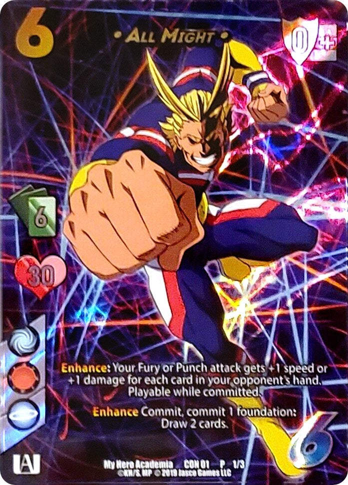 All Might (Gen Con 2019) [Series 1] | Boutique FDB TCG