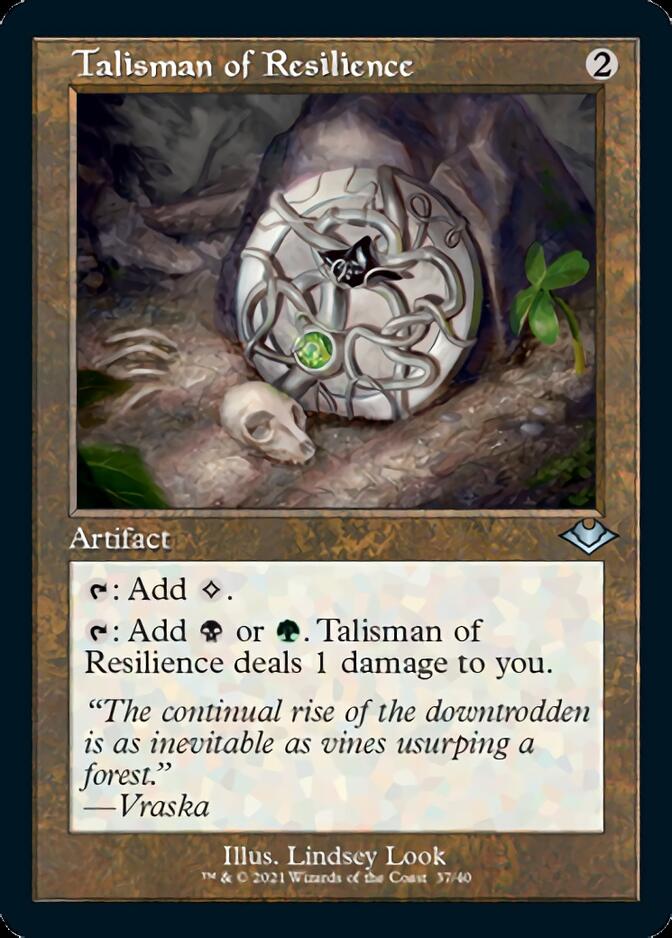 Talisman of Resilience (Retro) [Modern Horizons] | Boutique FDB TCG