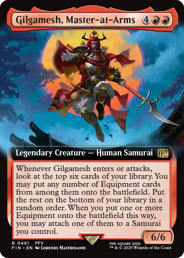 Gilgamesh, Master-at-Arms (Extended Art) [FINAL FANTASY] | Boutique FDB TCG