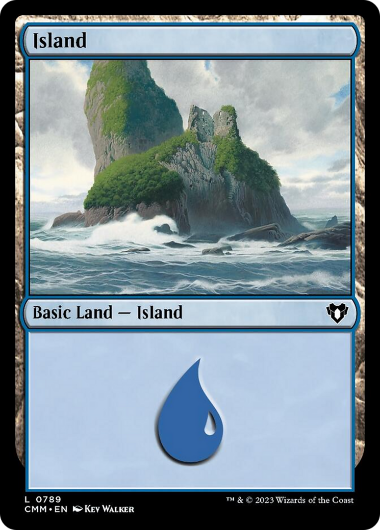 Island (789) [Commander Masters] | Boutique FDB TCG