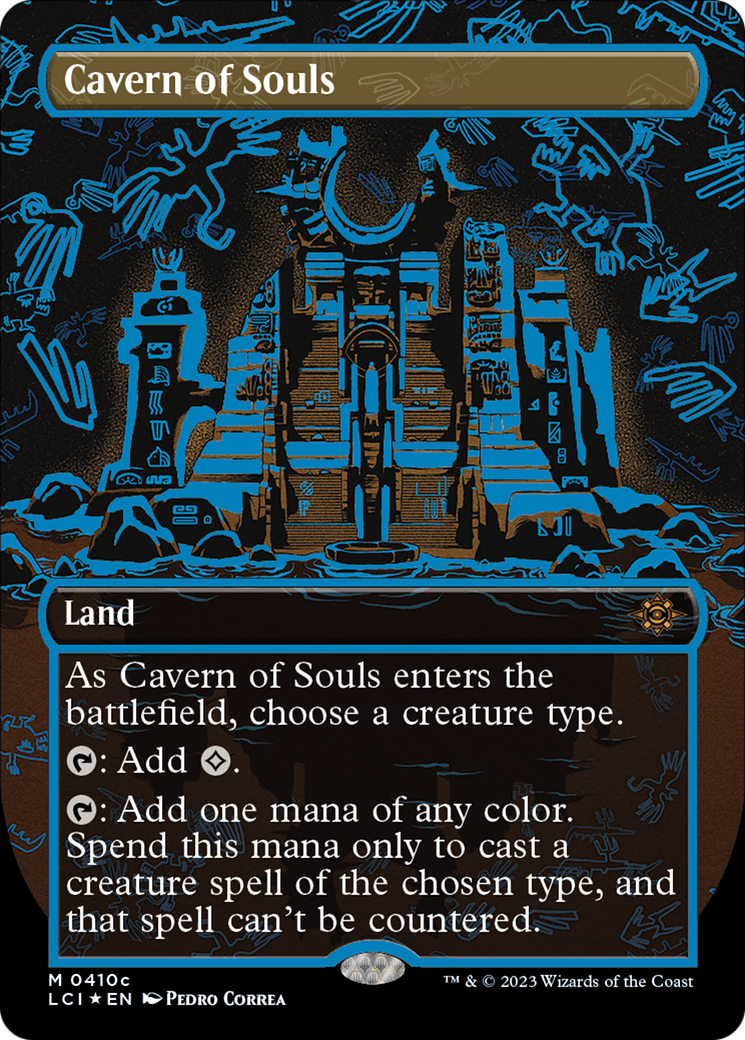 Cavern of Souls (0410c) (Borderless) [The Lost Caverns of Ixalan] | Boutique FDB TCG