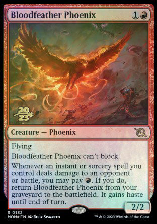 Bloodfeather Phoenix [March of the Machine Prerelease Promos] | Boutique FDB TCG