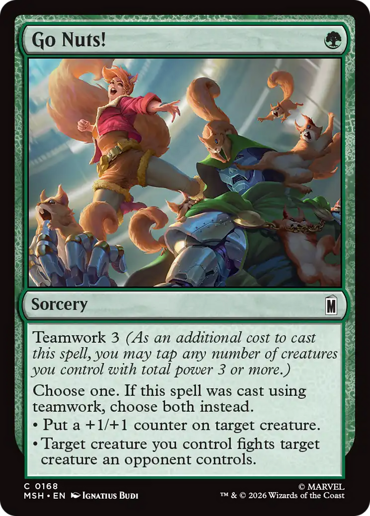 Go Nuts! [Marvel Super Heroes] | Boutique FDB TCG