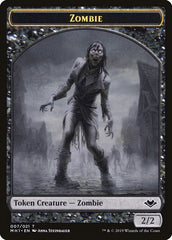 Angel (002) // Zombie (007) Double-Sided Token [Modern Horizons Tokens] | Boutique FDB TCG