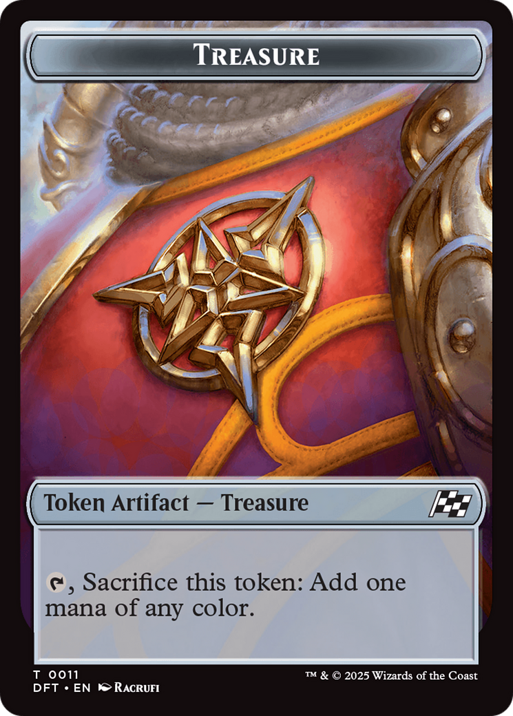 Thopter (0009) // Treasure Double-Sided Token [Aetherdrift Tokens] | Boutique FDB TCG