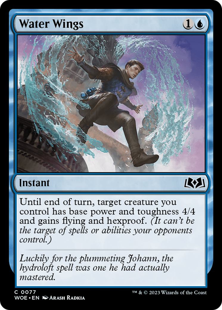 Water Wings [Wilds of Eldraine] | Boutique FDB TCG