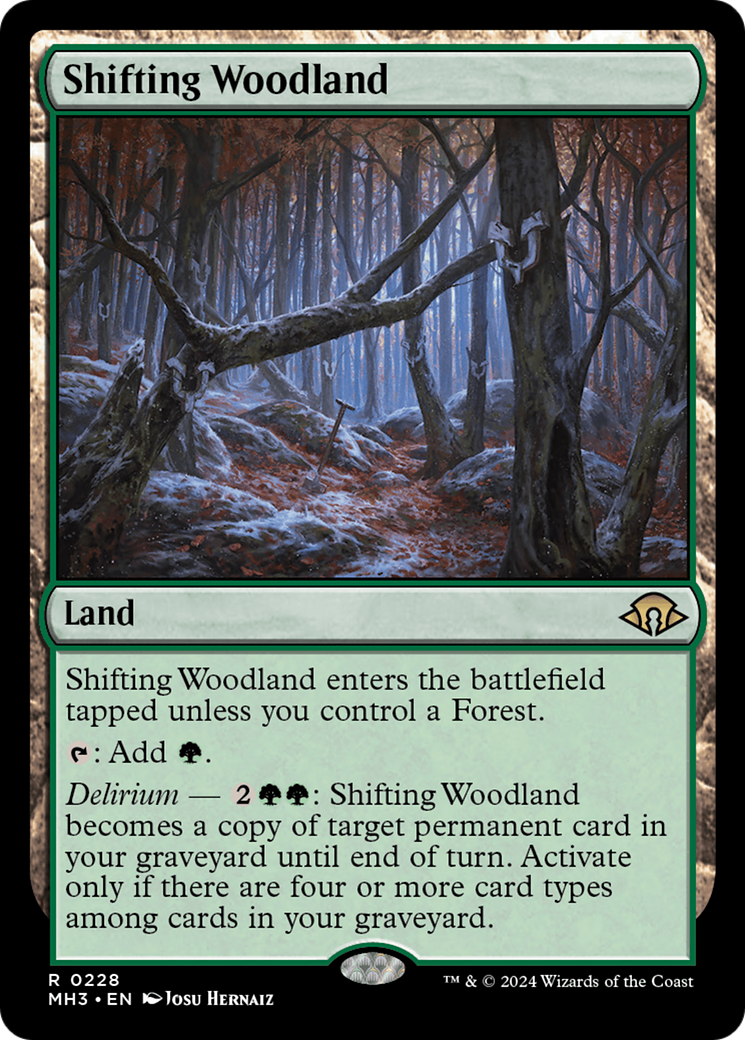 Shifting Woodland [Modern Horizons 3] | Boutique FDB TCG