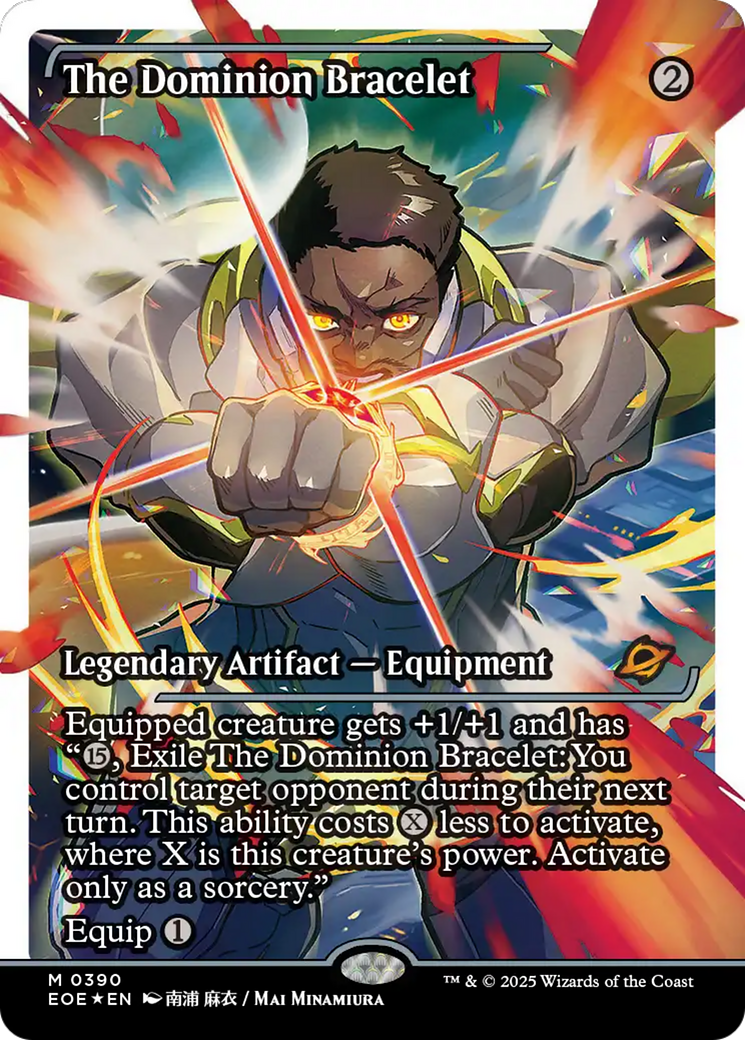The Dominion Bracelet (Showcase) (Fracture Foil) [Edge of Eternities] | Boutique FDB TCG