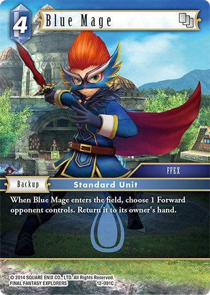 Blue Mage [Opus XII] | Boutique FDB TCG