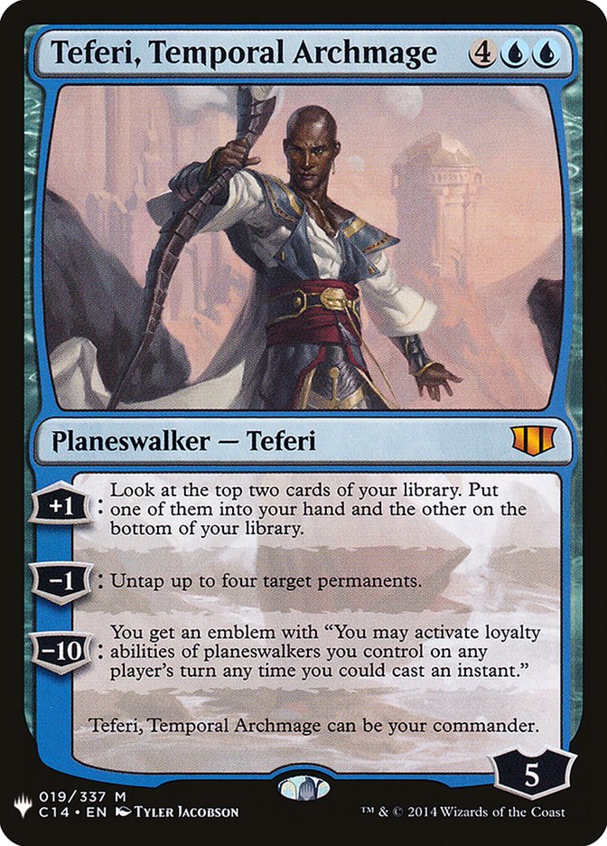 Teferi, Temporal Archmage [Mystery Booster] | Boutique FDB TCG