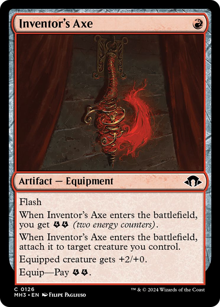 Inventor's Axe [Modern Horizons 3] | Boutique FDB TCG