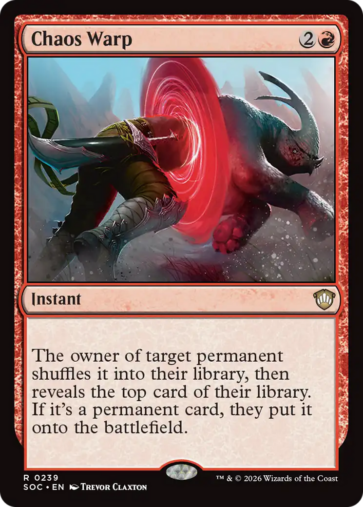 Chaos Warp [Secrets of Strixhaven Commander] | Boutique FDB TCG