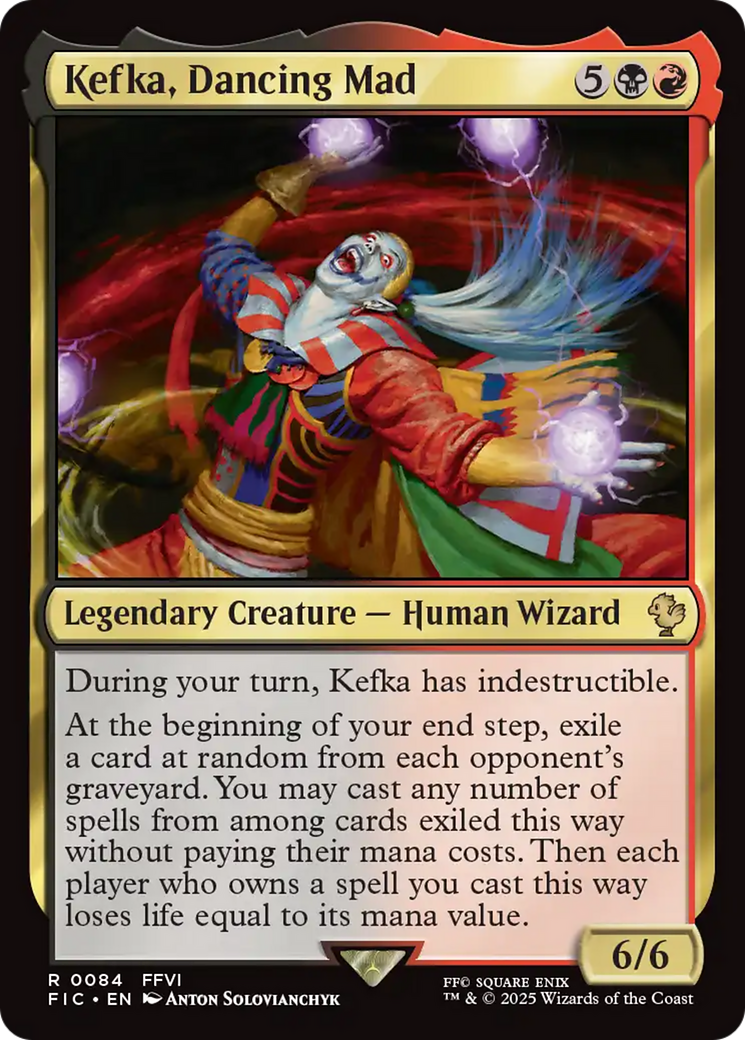 Kefka, Dancing Mad [FINAL FANTASY Commander] | Boutique FDB TCG