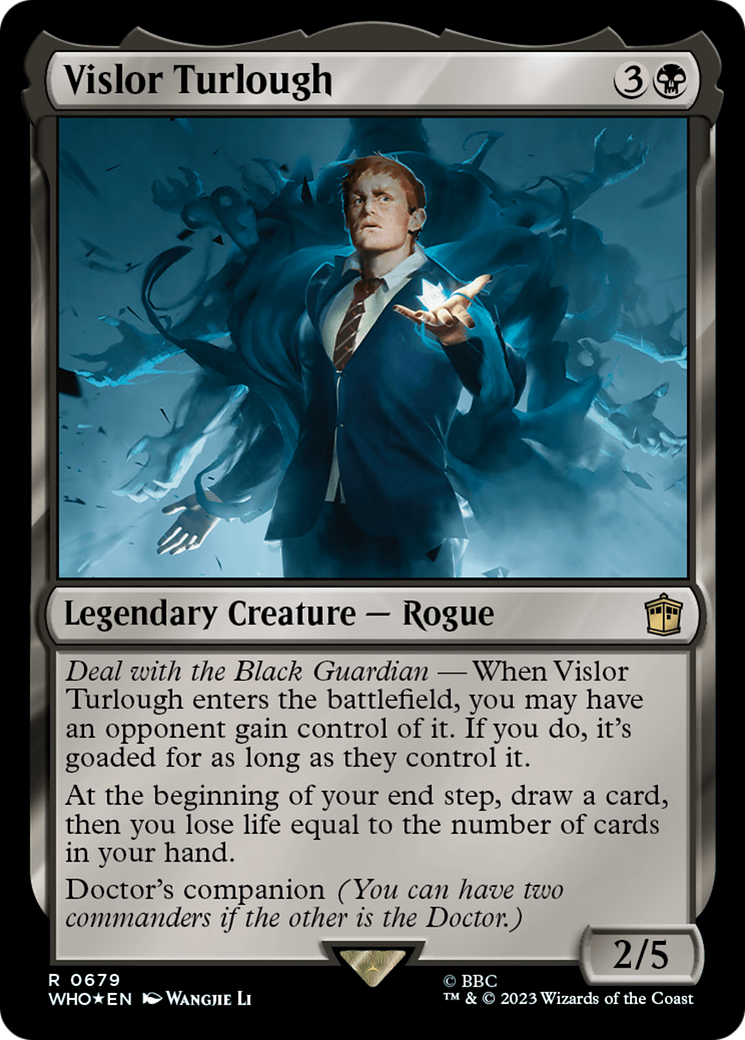 Vislor Turlough (Surge Foil) [Doctor Who] | Boutique FDB TCG