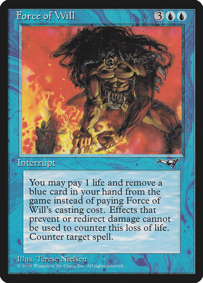 Force of Will [Alliances] | Boutique FDB TCG