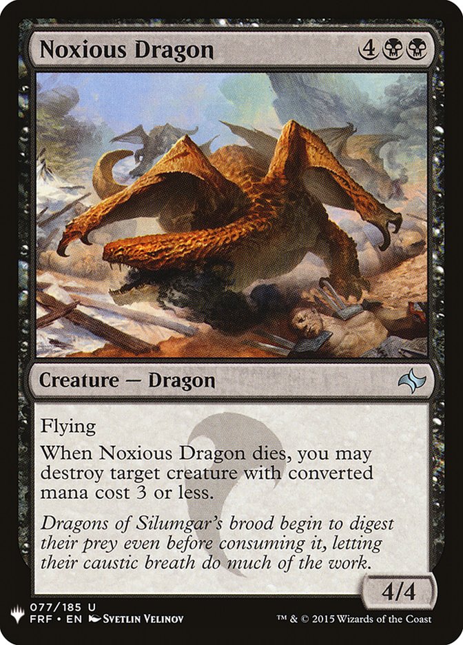 Noxious Dragon [Mystery Booster] | Boutique FDB TCG