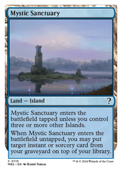 Mystic Sanctuary (White Border) [Mystery Booster 2] | Boutique FDB TCG