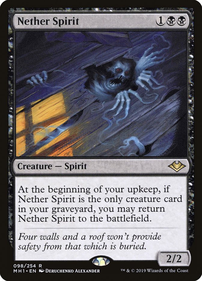 Nether Spirit [Modern Horizons] | Boutique FDB TCG