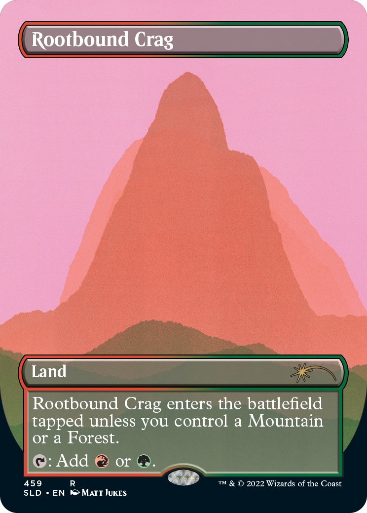 Rootbound Crag (Borderless) [Secret Lair Drop Series] | Boutique FDB TCG