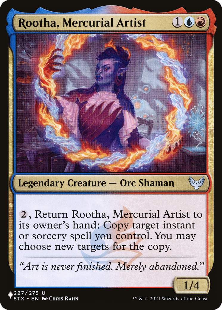 Rootha, Mercurial Artist [The List Reprints] | Boutique FDB TCG