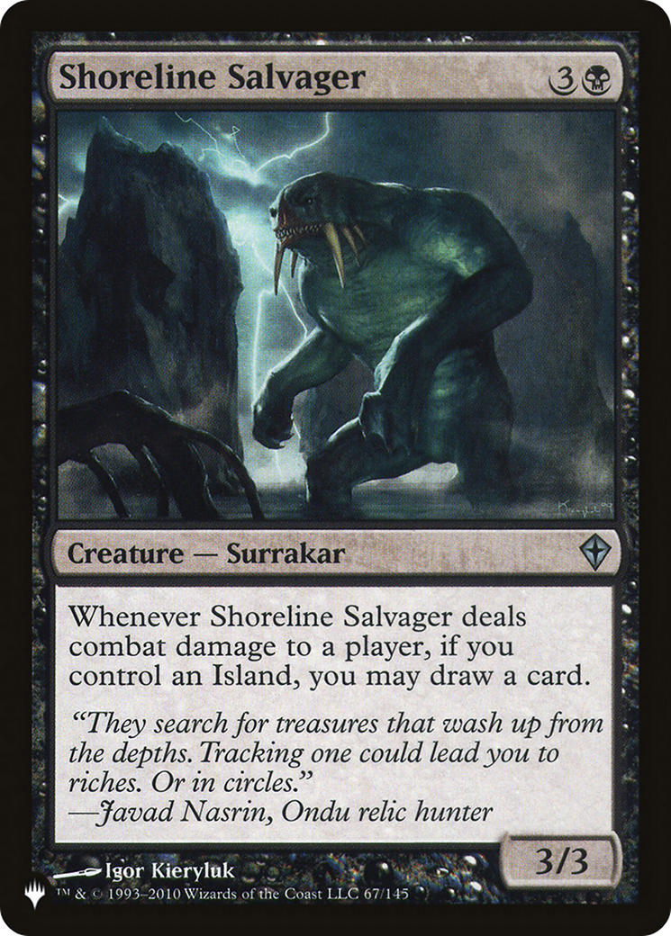 Shoreline Salvager [The List] | Boutique FDB TCG