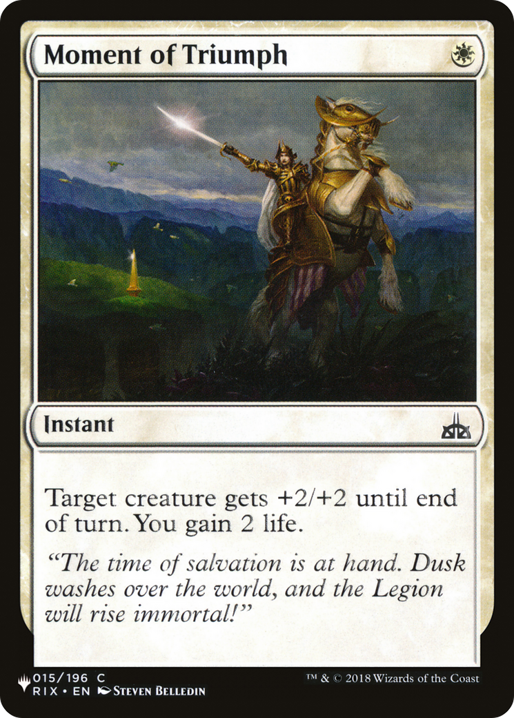 Moment of Triumph [The List] | Boutique FDB TCG