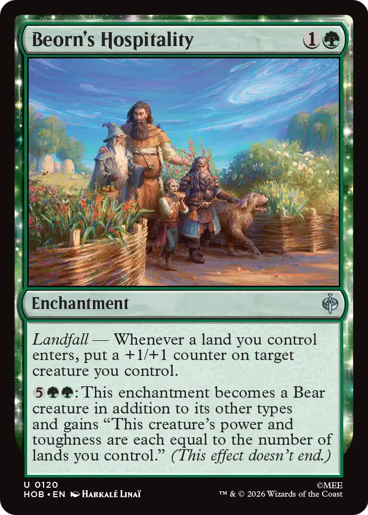 Beorn's Hospitality [The Hobbit] | Boutique FDB TCG
