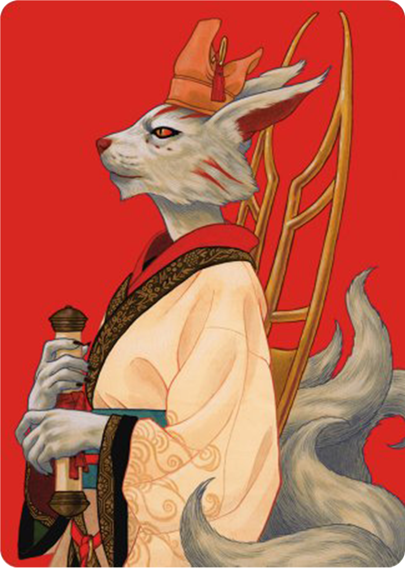 Pearl-Ear, Imperial Advisor Art Card [Modern Horizons 3 Art Series] | Boutique FDB TCG