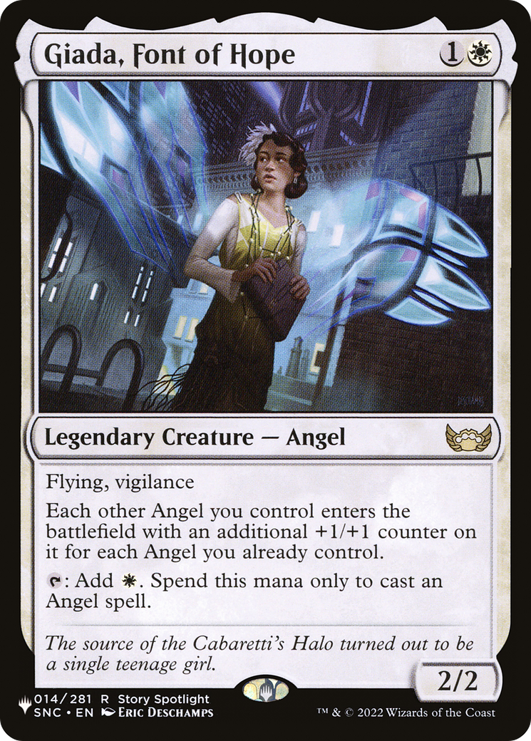 Giada, Font of Hope [The List] | Boutique FDB TCG