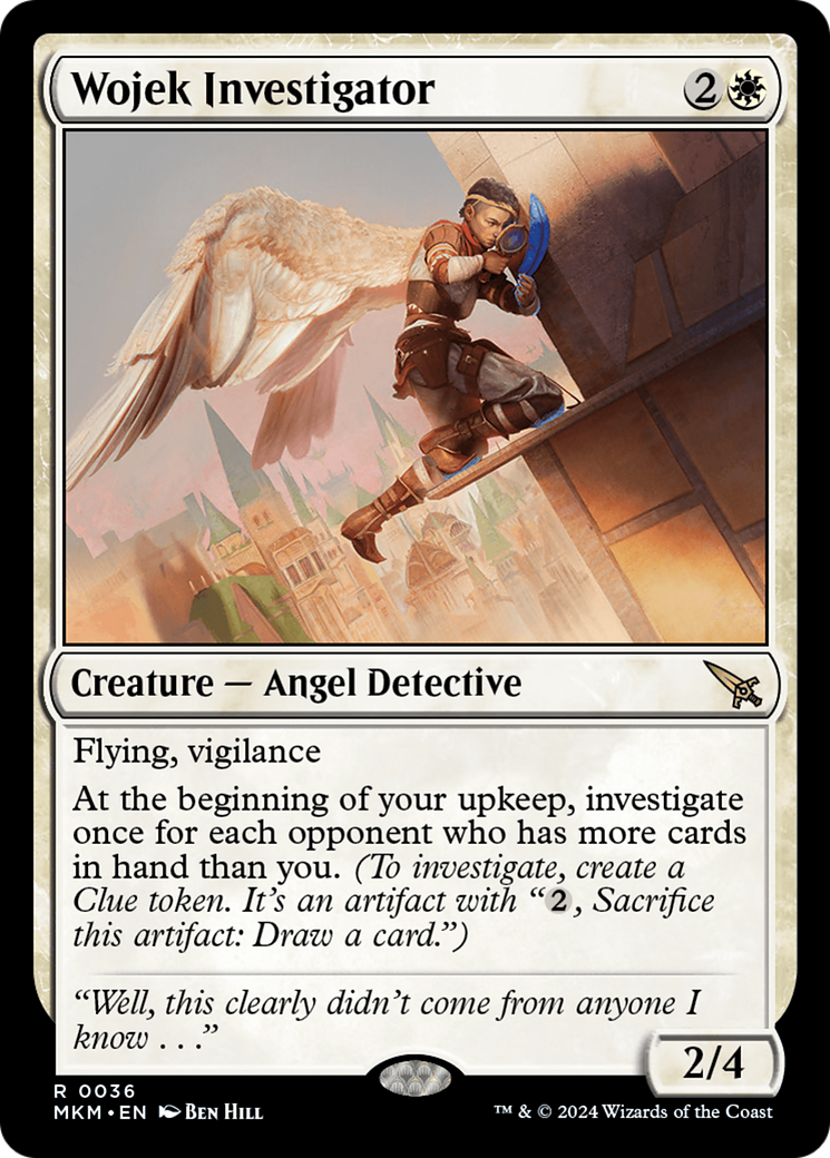 Wojek Investigator (Blue) [Murders at Karlov Manor] | Boutique FDB TCG