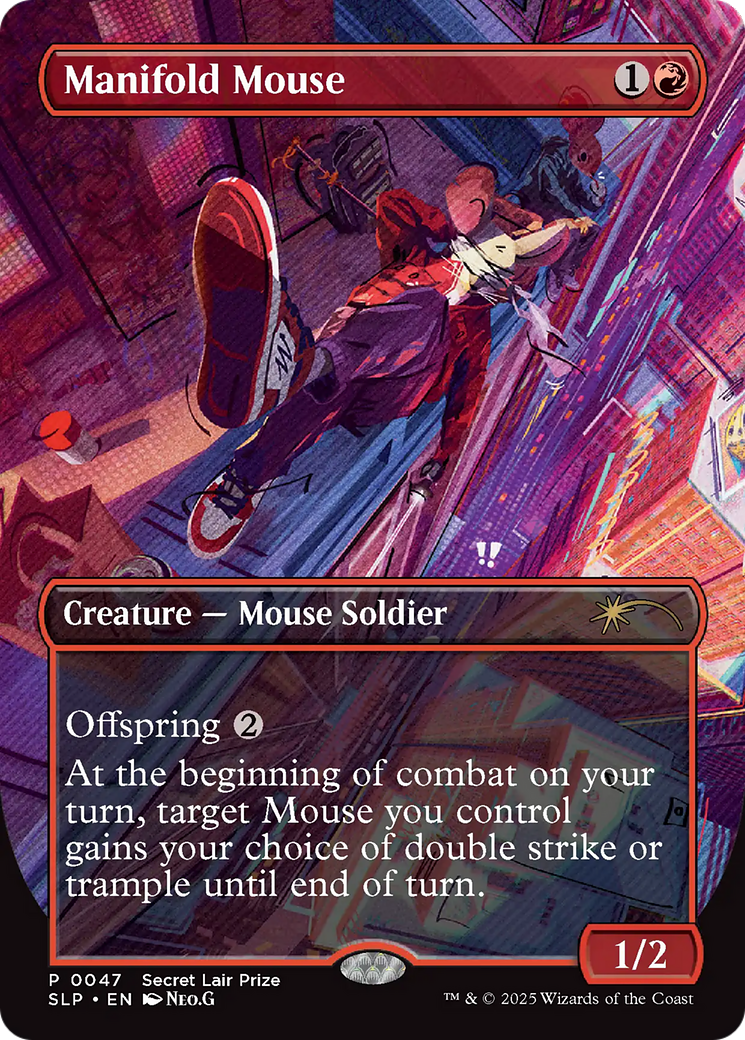 Manifold Mouse [Secret Lair Showdown] | Boutique FDB TCG