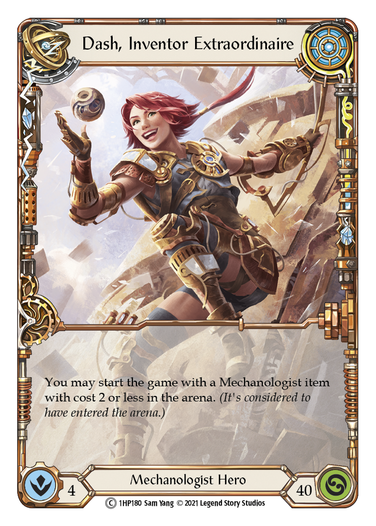 Dash, Inventor Extraordinaire [1HP180] (History Pack 1) | Boutique FDB TCG