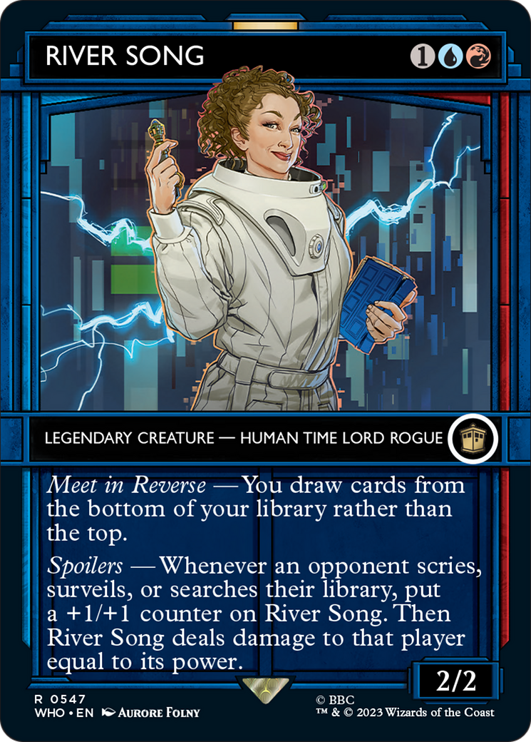RIVER SONG (Showcase) [Doctor Who] | Boutique FDB TCG