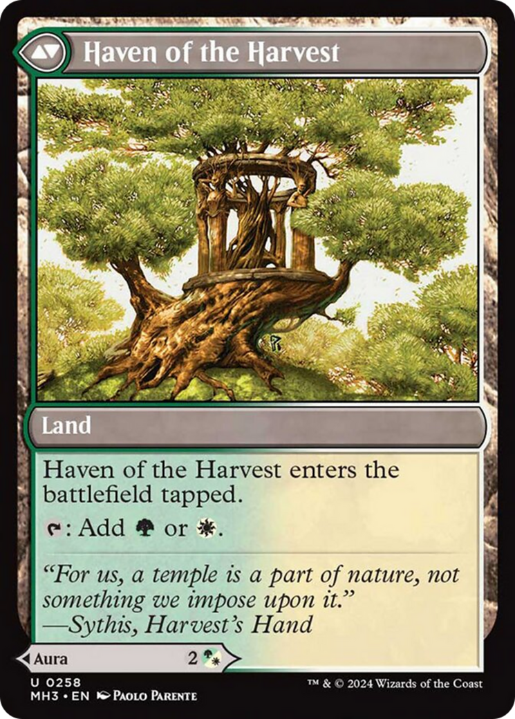 Strength of the Harvest // Haven of the Harvest [Modern Horizons 3] | Boutique FDB TCG