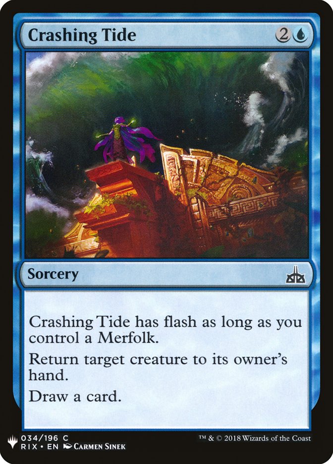 Crashing Tide [Mystery Booster] | Boutique FDB TCG