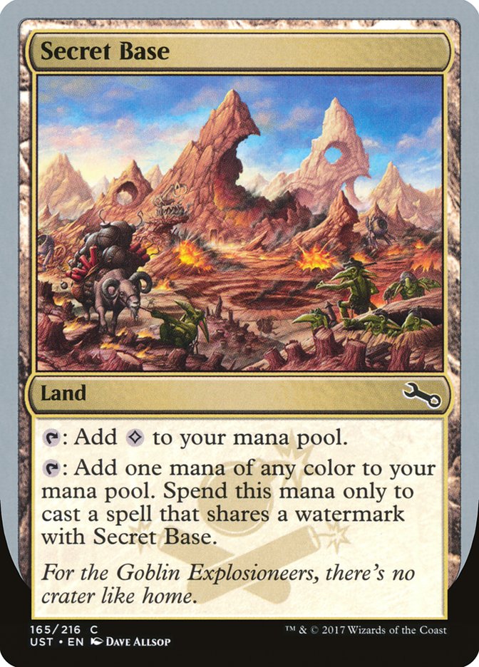 Secret Base (Dave Allsop) [Unstable] | Boutique FDB TCG