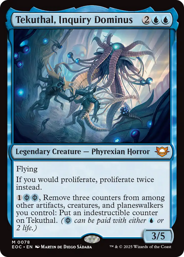 Tekuthal, Inquiry Dominus [Edge of Eternities Commander] | Boutique FDB TCG