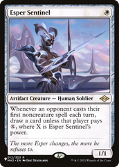 Esper Sentinel [The List] | Boutique FDB TCG