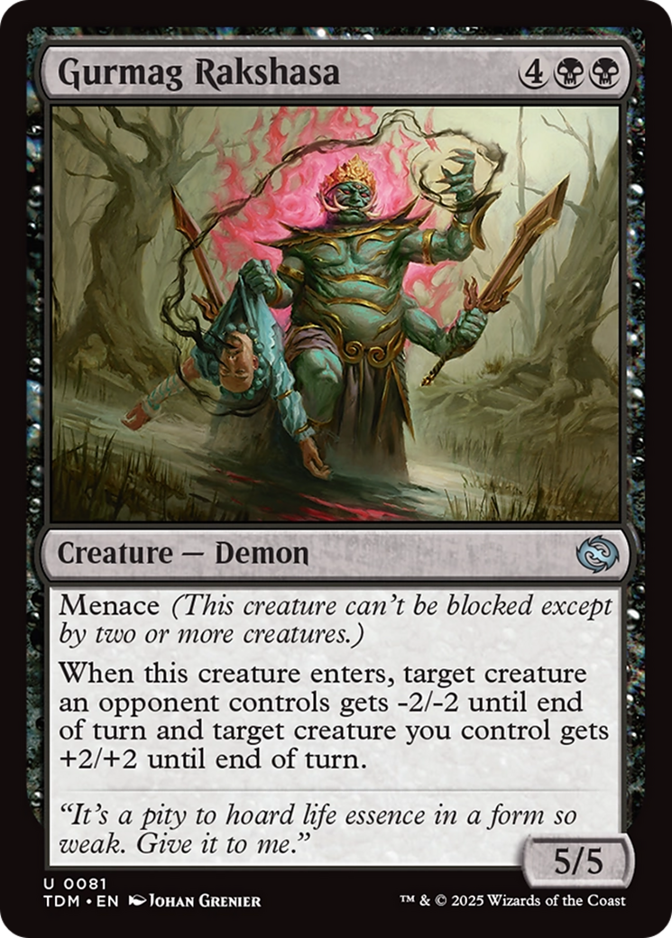 Gurmag Rakshasa [Tarkir: Dragonstorm] | Boutique FDB TCG