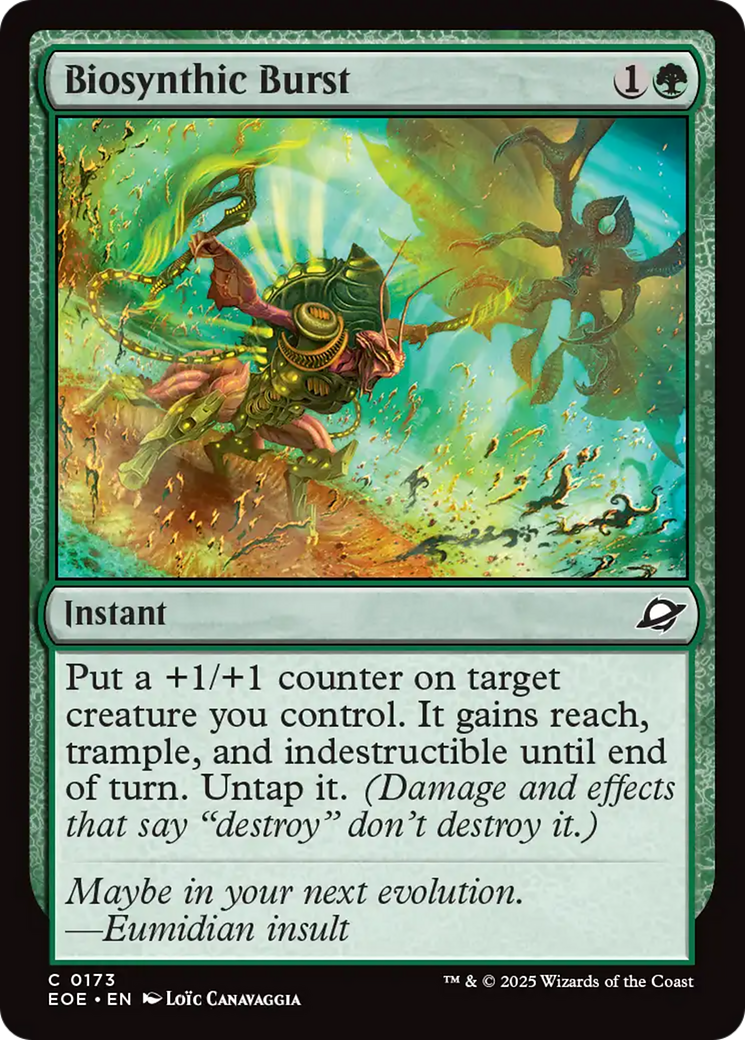 Biosynthic Burst [Edge of Eternities] | Boutique FDB TCG
