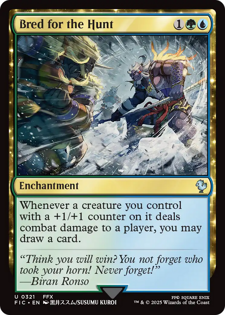 Bred for the Hunt [FINAL FANTASY Commander] | Boutique FDB TCG