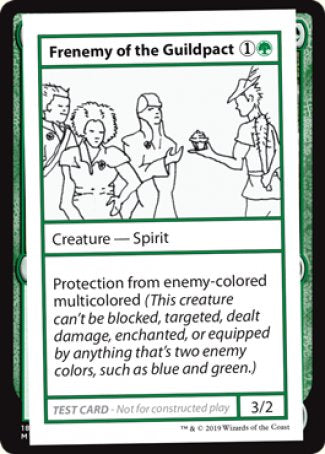 Frenemy of the Guildpact (2021 Edition) [Mystery Booster Playtest Cards] | Boutique FDB TCG