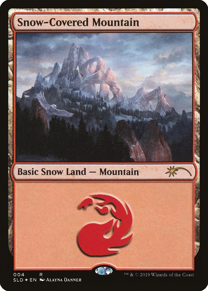 Snow-Covered Mountain (004) [Secret Lair Drop Series] | Boutique FDB TCG