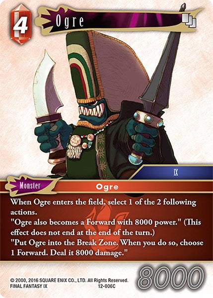 Ogre [Opus XII] | Boutique FDB TCG