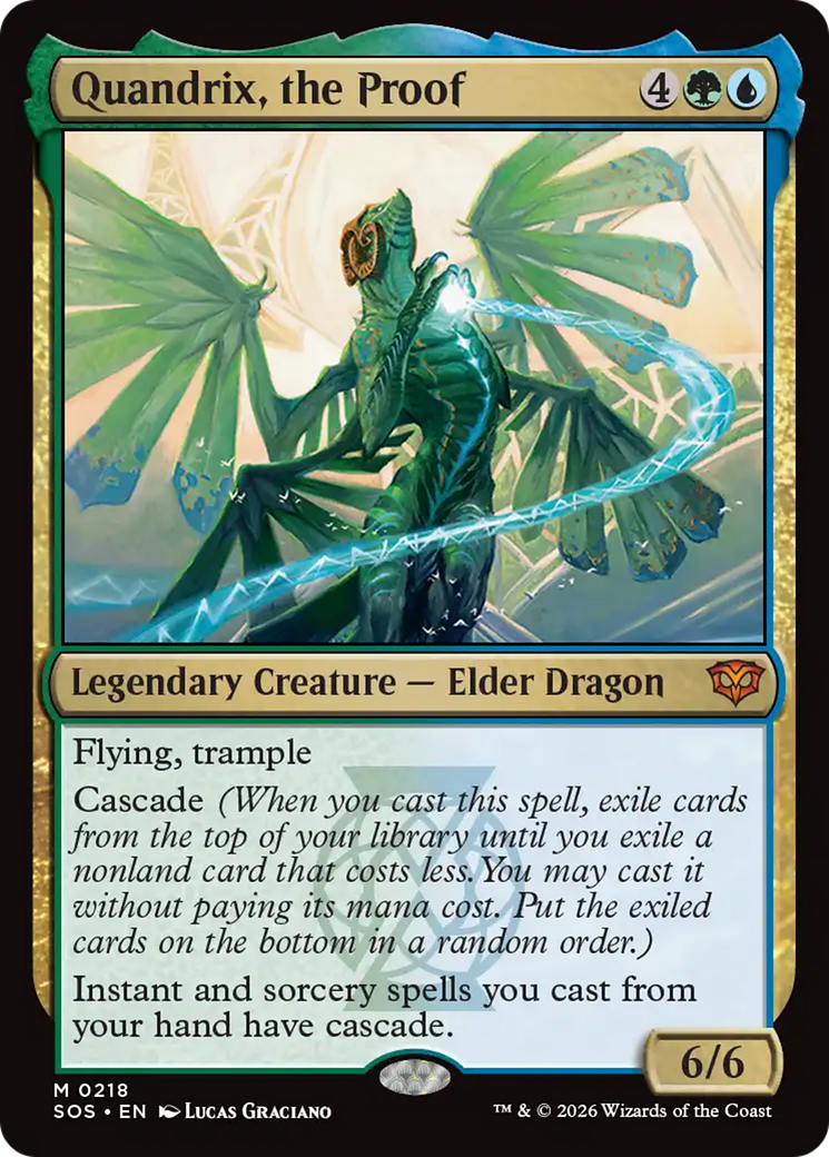 Quandrix, the Proof [Secrets of Strixhaven] | Boutique FDB TCG