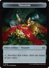 Elephant // Treasure Double-Sided Token [Tarkir: Dragonstorm Tokens] | Boutique FDB TCG