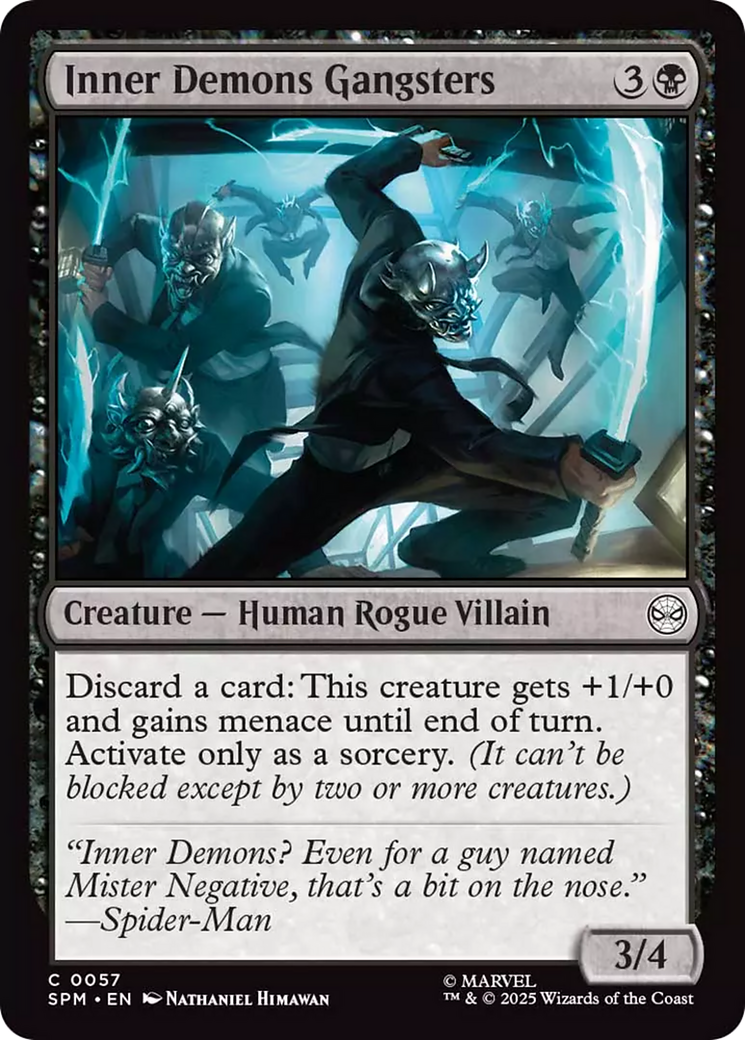 Inner Demons Gangsters [Marvel's Spider-Man] | Boutique FDB TCG