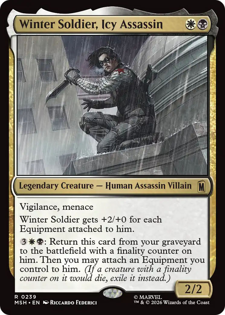 Winter Soldier, Icy Assassin [Marvel Super Heroes] | Boutique FDB TCG