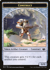 Goblin (010) // Construct (017) Double-Sided Token [Modern Horizons Tokens] | Boutique FDB TCG