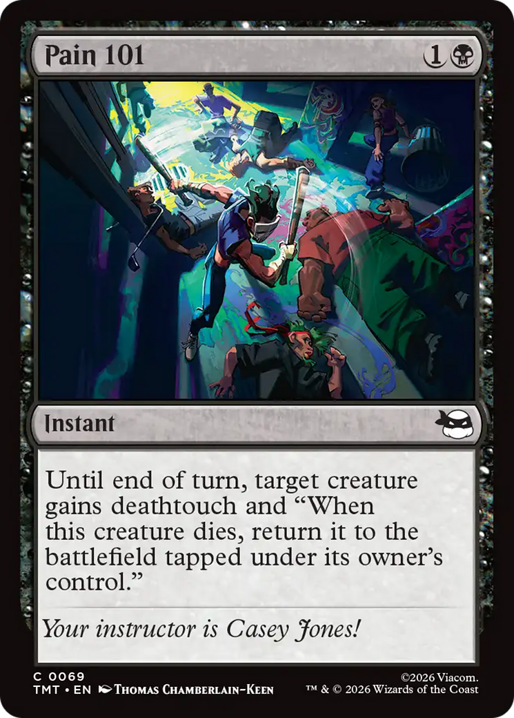 Pain 101 [Teenage Mutant Ninja Turtles] | Boutique FDB TCG